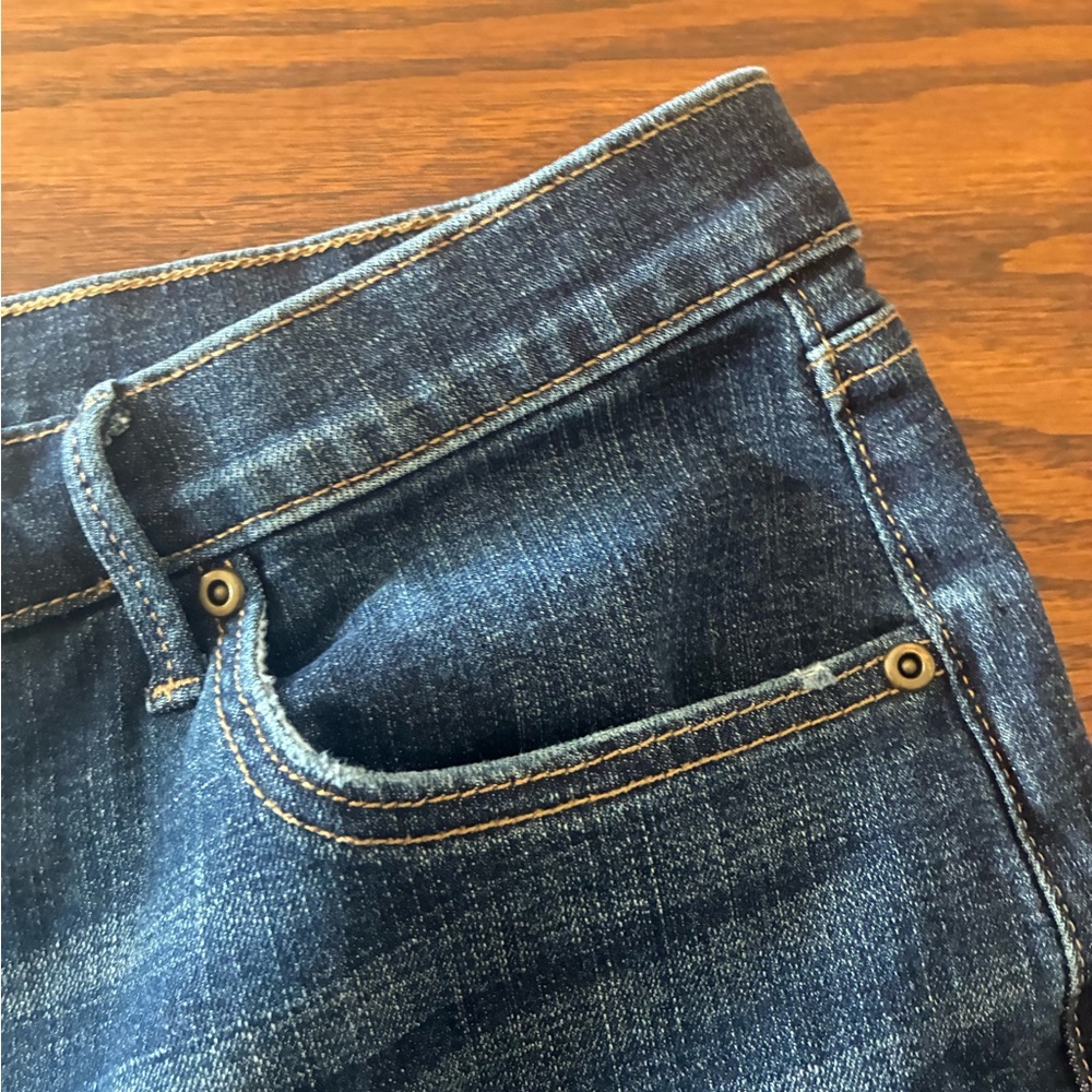 Sonoma Women's Boyfriend Denim Jeans Pants Distressed High Rise Straight Plus 18 - Picture 4 of 14